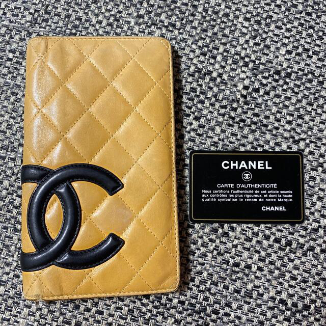 専用　正規品　CHANEL 長財布　カンボンライン