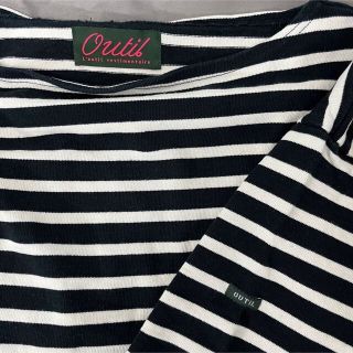 コモリ(COMOLI)のOUTIL TRICOT AAST ボーダーバスクシャツ OU-C007(Tシャツ/カットソー(七分/長袖))