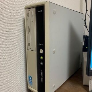 エヌイーシー(NEC)の（ジャンク）Win10 NEC mate デスクトップパソコン(デスクトップ型PC)