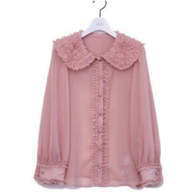 akiki flower blouse sakura 桜 完売品 レディースのトップス(シャツ/ブラウス(長袖/七分))の商品写真