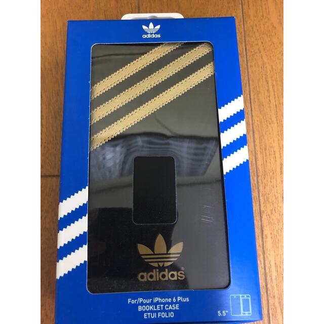 adidas(アディダス)のアディダス　スマホケース【未使用】　iPhone6Plus用 スマホ/家電/カメラのスマホアクセサリー(iPhoneケース)の商品写真