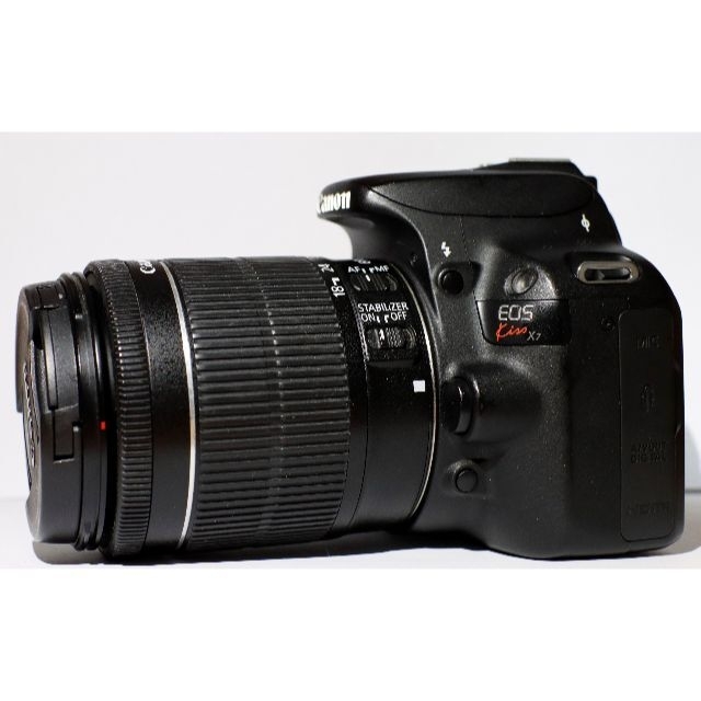 本物新品保証】 Canon センサークリーニング済 ダブルズームキット X7