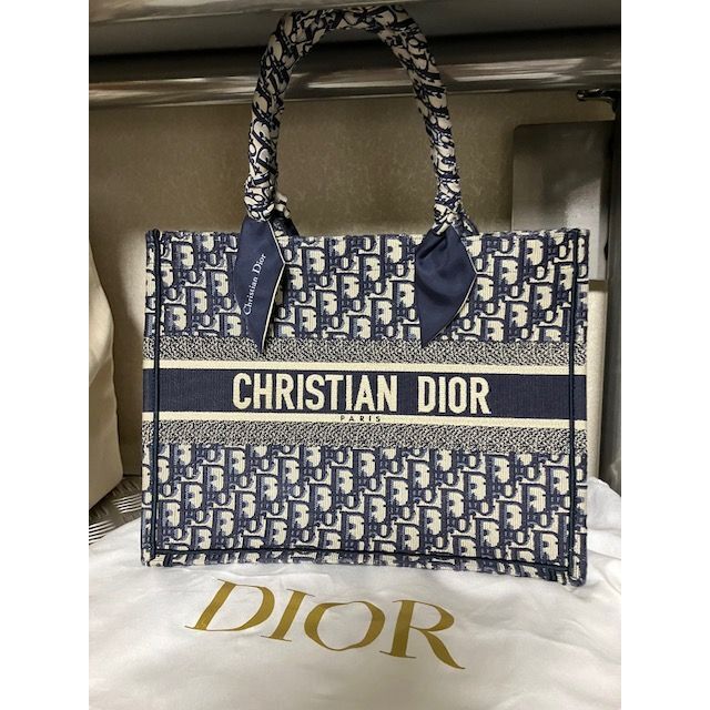 正規品 DIOR ブックトート スモール バッグ ディオール ミッツァ