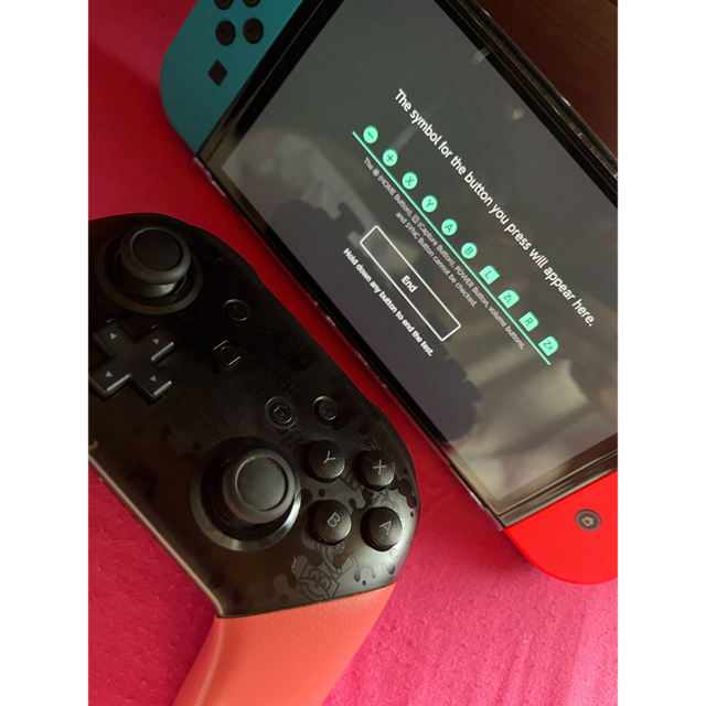 Nintendo Switch Proコントローラー スプラトゥーン2エンタメ/ホビー