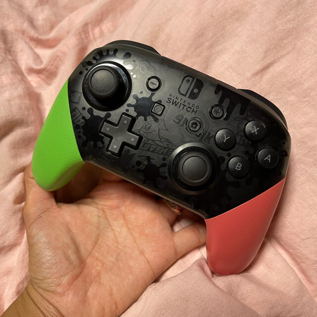 Nintendo Switch Proコントローラー スプラトゥーン2エンタメ/ホビー