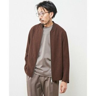 メンズメルローズ(MEN'S MELROSE)の【ブラウン】リランチェブッチャーショートブルゾン(その他)