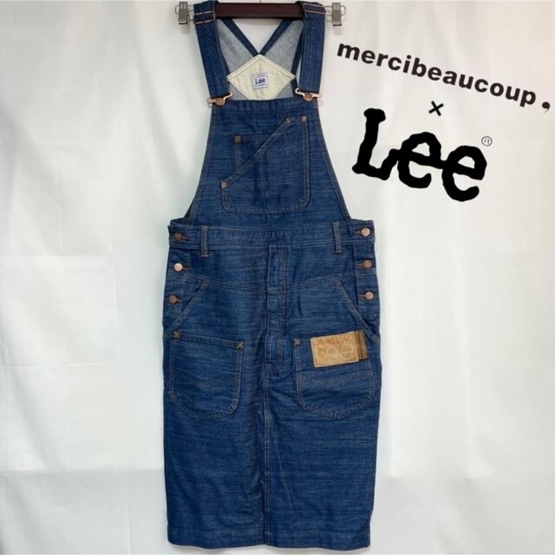 mercibeaucoup, × Lee デニム　サロペット スカート　1