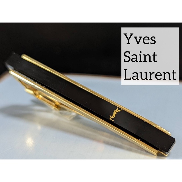 Yves Saint Laurent ネクタイピン オニキス 【2022?新作】 9154円引き ...