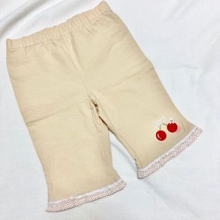 ミキハウス(mikihouse)の美品 MIKIHOUSE さくらんぼパンツ 100cm 匿名配送(パンツ/スパッツ)