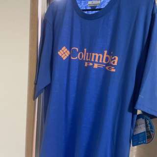 コロンビア(Columbia)のColumbia コロンビアPFG メンズTブルーL完全新品未使用　(Tシャツ/カットソー(半袖/袖なし))
