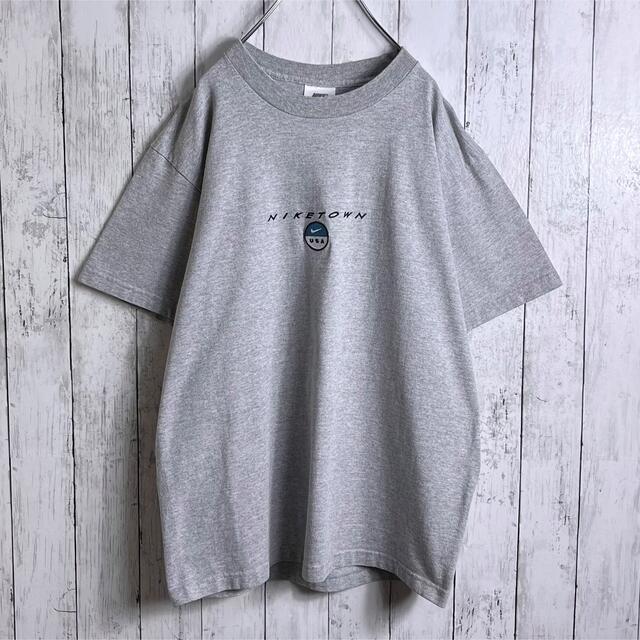 【銀タグ】状態良好◎NIKE Tシャツ 90's USA製 刺繍ロゴ Mサイズ