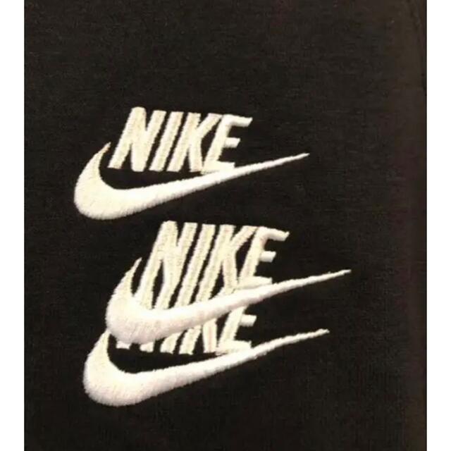 新品 ナイキ NIKE デカロゴ 刺繍 ビッグロゴ 裏毛 スウェット