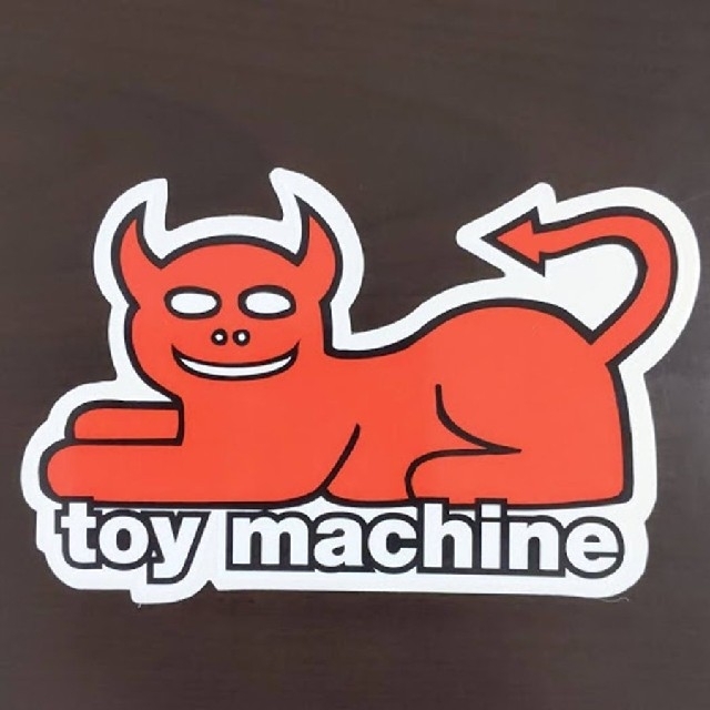 Toy Machine(トイマシーン)の(縦10cm横15.3cm)toimachine トイマシーン　ステッカー スポーツ/アウトドアのスポーツ/アウトドア その他(スケートボード)の商品写真