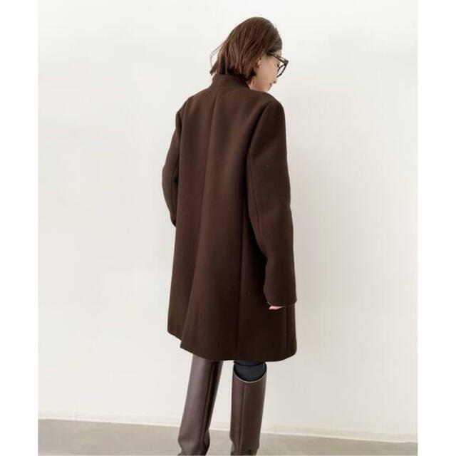 L'Appartement DEUXIEME CLASSE(アパルトモンドゥーズィエムクラス)のNo collar chestar COAT 38 レディースのジャケット/アウター(ノーカラージャケット)の商品写真