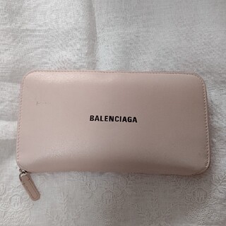 バレンシアガ(Balenciaga)のBALENCIAGA 長財布 薄ピンク色(長財布)