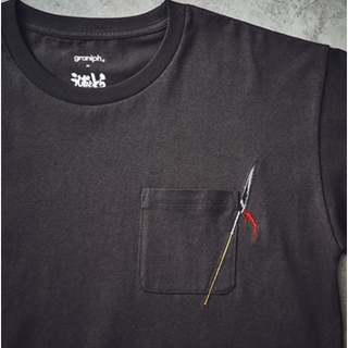 グラニフ うしおととら 長飛丸(藤田和日郎) Tシャツ Lサイズ