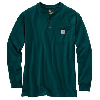 カーハート(carhartt)のカーハート　ヘンリー　ロンT　深緑　M　●新品●訳あり Carhartt(Tシャツ/カットソー(半袖/袖なし))