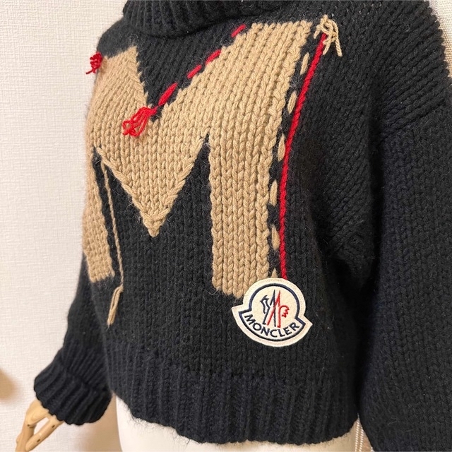 MONCLER(モンクレール)のUSED MONCLER MAGLIONE TRICOT CICLISTA S レディースのトップス(ニット/セーター)の商品写真