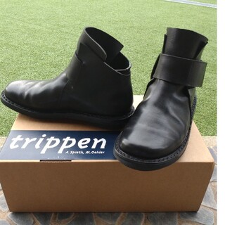 トリッペン(trippen)の【美品】トリッペンTrippen Base blck 37 ブーツ(ブーツ)