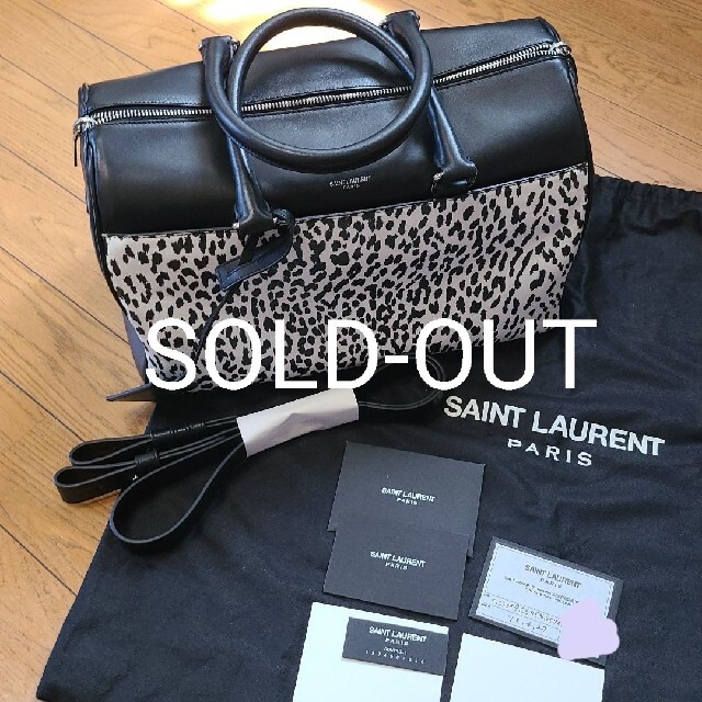 本日だけ価格　SAINT LAURENT　レオパード柄　ショルダーバッグショルダーバッグ