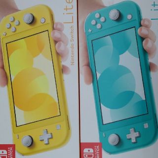 新品未開封　任天堂スイッチライト　イエロー3台　ターコイズ10台(携帯用ゲーム機本体)