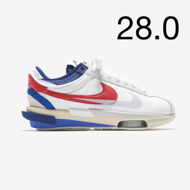 sacai(サカイ)のNIKE X Sacai ZOOM CORTEZ SP 28.0 kith メンズの靴/シューズ(スニーカー)の商品写真