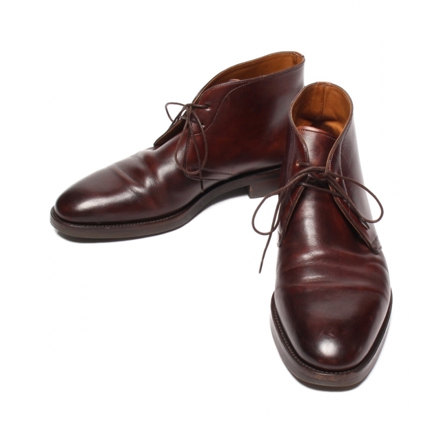 サントーニ SANTONI レザーショートブーツ チャッカブーツ メンズ 7