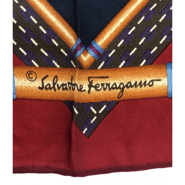 Salvatore Ferragamo(サルヴァトーレフェラガモ)のサルバトーレフェラガモ スカーフ チータ レディースのファッション小物(バンダナ/スカーフ)の商品写真
