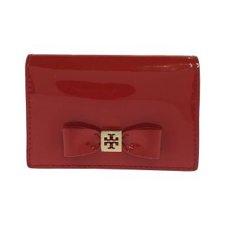 トリーバーチ(Tory Burch)のトリーバーチ カードケース 名刺入れ エナメル レディース(名刺入れ/定期入れ)