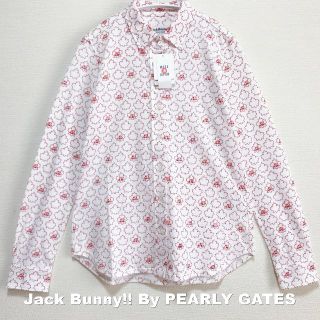 パーリーゲイツ(PEARLY GATES)の【Jack Bunny!!】パーリーゲイツ メープル総柄 シャツ タグ付き未使用(シャツ/ブラウス(長袖/七分))