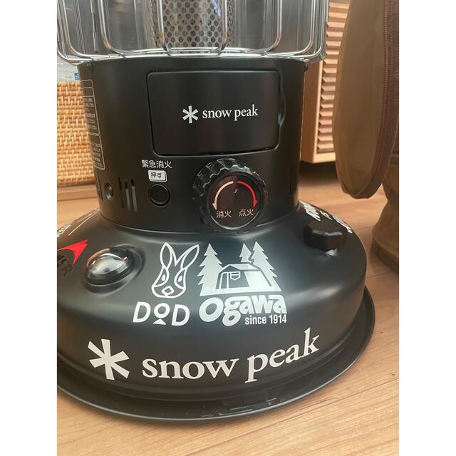 Snow Peak(スノーピーク)のスノーピークグローストーブKH-100BK黒ケース付snow peak スポーツ/アウトドアのアウトドア(ストーブ/コンロ)の商品写真