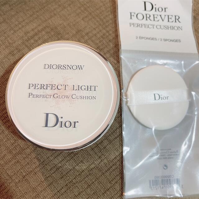 Dior(ディオール)のDIOR SNOW パーフェクトライト　クッションファンデーション C03 コスメ/美容のベースメイク/化粧品(ファンデーション)の商品写真