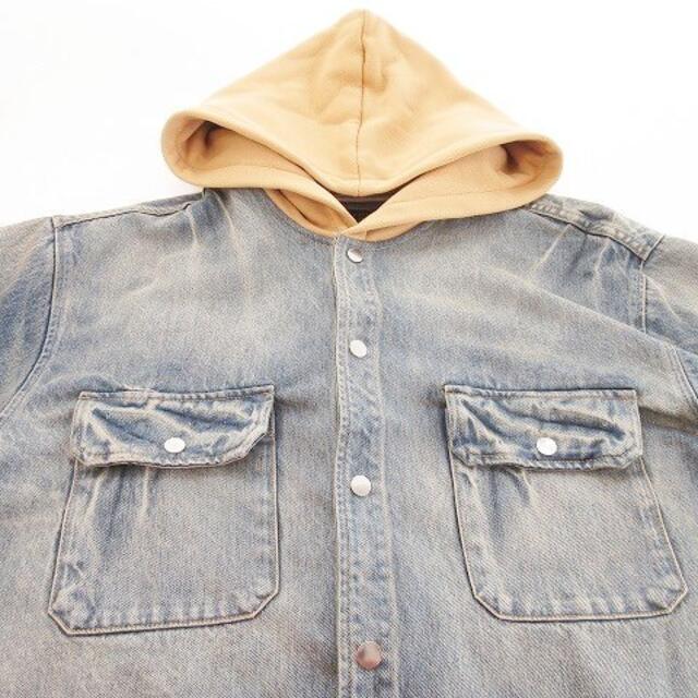 売れ筋がひ贈り物! 美品 アミリ - AMIRI 22ss ブルー バックレザー