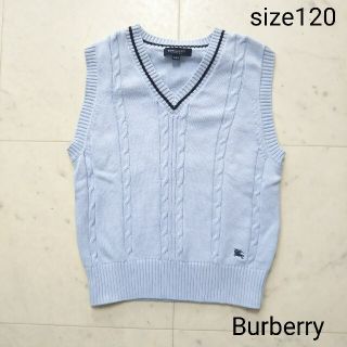 バーバリー(BURBERRY)のバーバリー  ☆   ベスト   120(ニット)