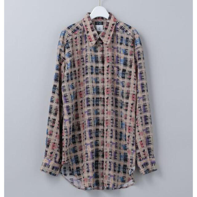 ＜6(ROKU)＞CHECK PRINT SHIRT/シャツ