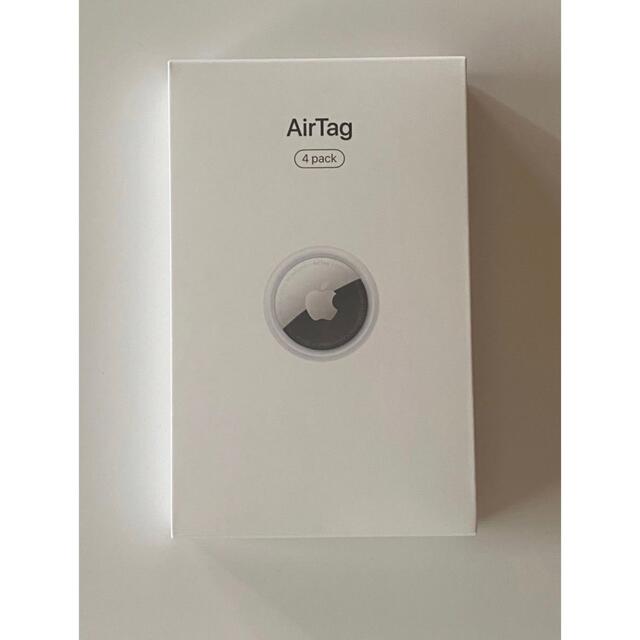 Apple AirTag  エアタグ　本体 4個入り【未開封】 スマホ/家電/カメラのスマホアクセサリー(その他)の商品写真