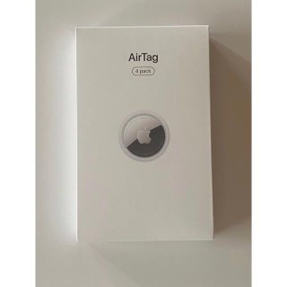 Apple AirTag  エアタグ　本体 4個入り【未開封】(その他)