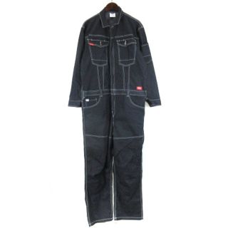 ディッキーズ(Dickies)のディッキーズ D-706 ストレッチデニム ツナギ つなぎ 長袖 インディゴ L(その他)