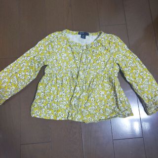 ベビーギャップ(babyGAP)の花柄トップス　ベビーギャップ(ブラウス)