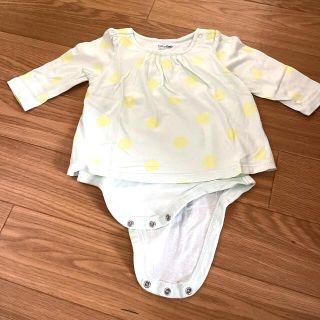 ベビーギャップ(babyGAP)のbaby Gap 春物　可愛い　かわいい　水玉　ミント　春色(Ｔシャツ)