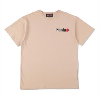 ウィンダンシー(WIND AND SEA)のHondaハート×WIND AND SEA Tシャツ ベージュ M キンプリ(Tシャツ/カットソー(半袖/袖なし))