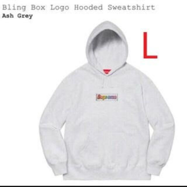 Bling Box Logo Hooded Sweatshirt L メンズのトップス(パーカー)の商品写真