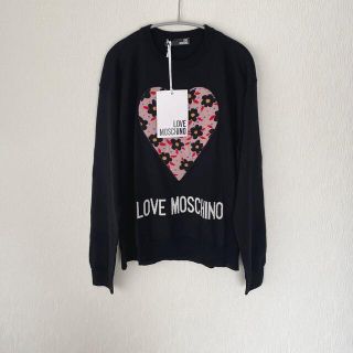 モスキーノ(MOSCHINO)の【新品】MOSCHINO  モスキーノ 長袖 ニット ブラック(ニット/セーター)