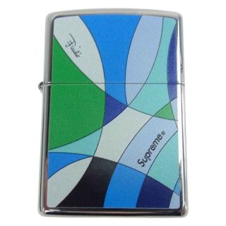 シュプリーム(Supreme)のSupreme シュプリーム その他アクセサリー EMILIO PUCCI ZIPPO ジッポ ライター ブルー系 マルチカラー系【新古品】【未使用】【中古】(その他)