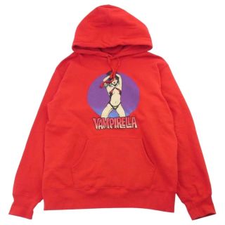 シュプリーム(Supreme)のSupreme シュプリーム パーカー 17SS Vampirella Hooded Sweatshirt ヴァンピエラ フーデッド スウェット プルオーバー パーカー レッド系 XL【中古】(パーカー)