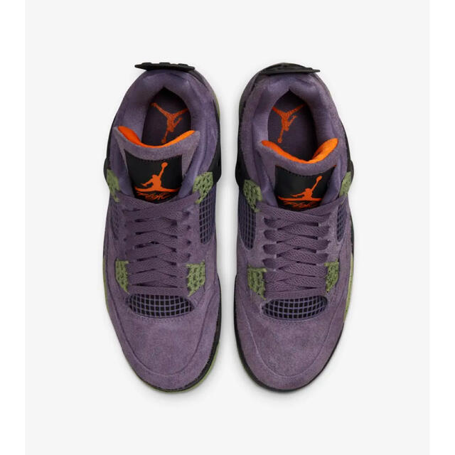 NIKE(ナイキ)のNIKE WMNS AIR JORDAN 4 Canyon Purple メンズの靴/シューズ(スニーカー)の商品写真