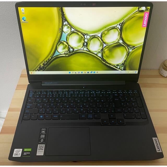 品多く ideapadGaming3 - Lenovo ノートPC i7 256GB 8GB GTX1650