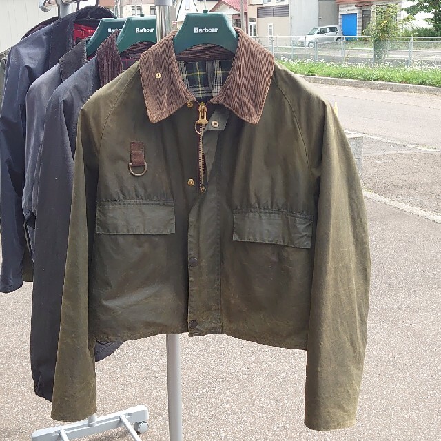 最大15%OFFクーポン Barbour SPEY Ｌsize vintage セージ ブルゾン 