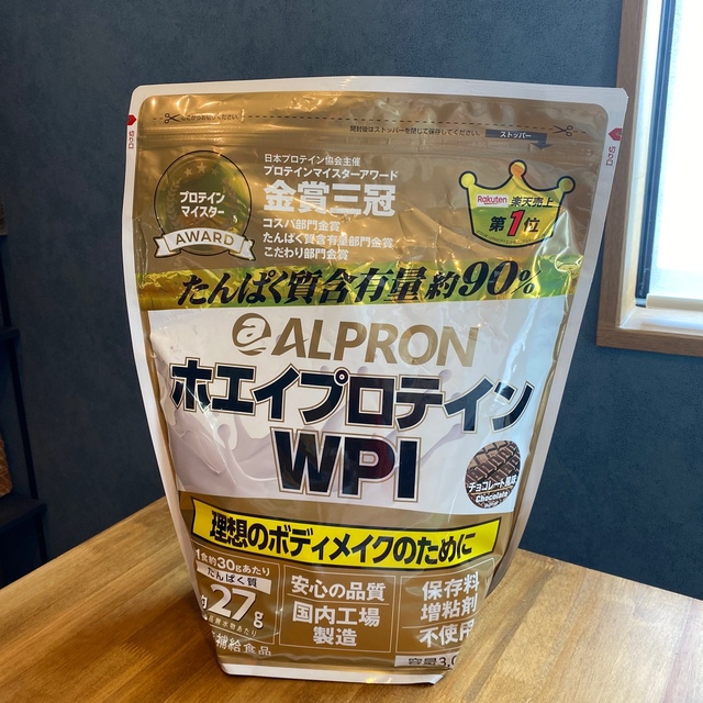 ALPRON ホエイプロテイン　3kg チョコレート風味 食品/飲料/酒の健康食品(プロテイン)の商品写真