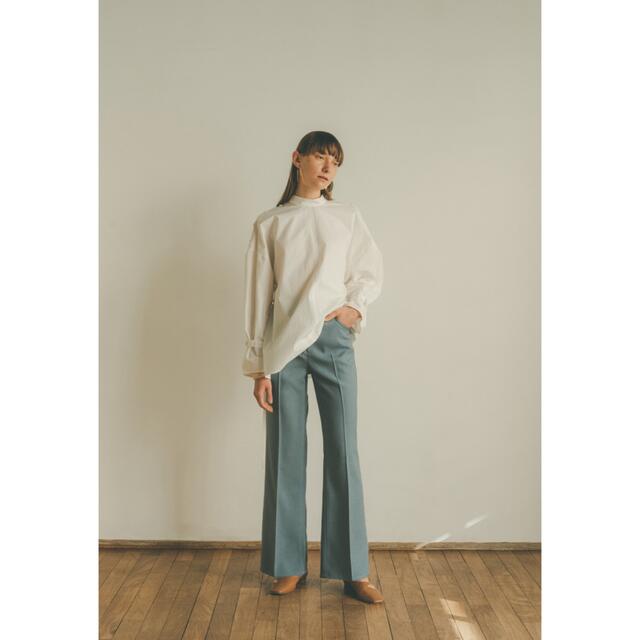 カジュアルパンツclane CENTER PRESS BOOTCUT PANTS